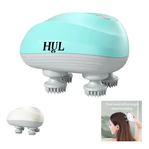 Multifunctional Waterproof Electric Head Massager 1