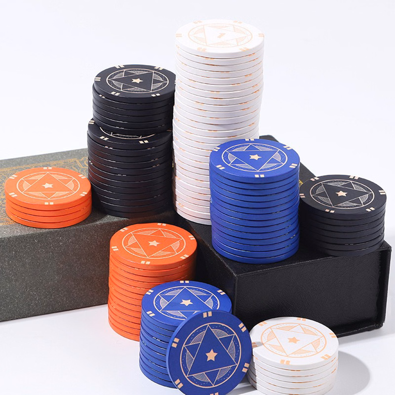 1.55" Custom Ceramic Poker Chips
