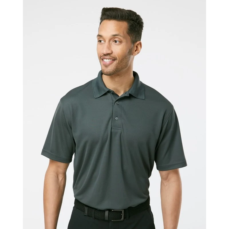 Paragon Men's Saratoga Performance Mini Mesh Polo - 100 1
