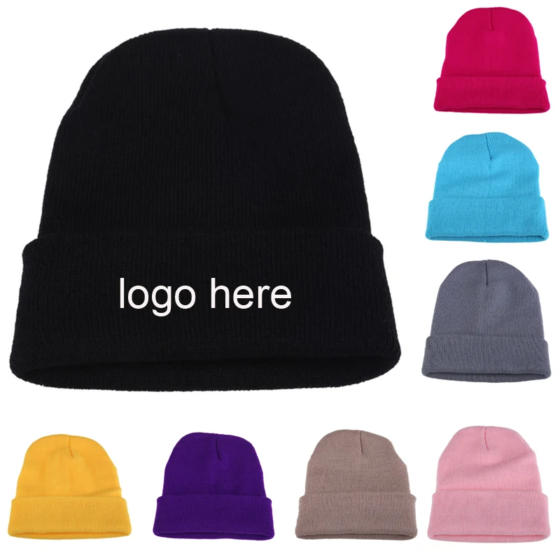 Acrylic Knitted Beanie 1
