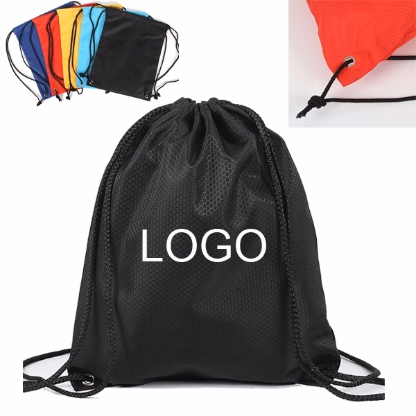 Sports 600D Oxford Drawstring Backpack