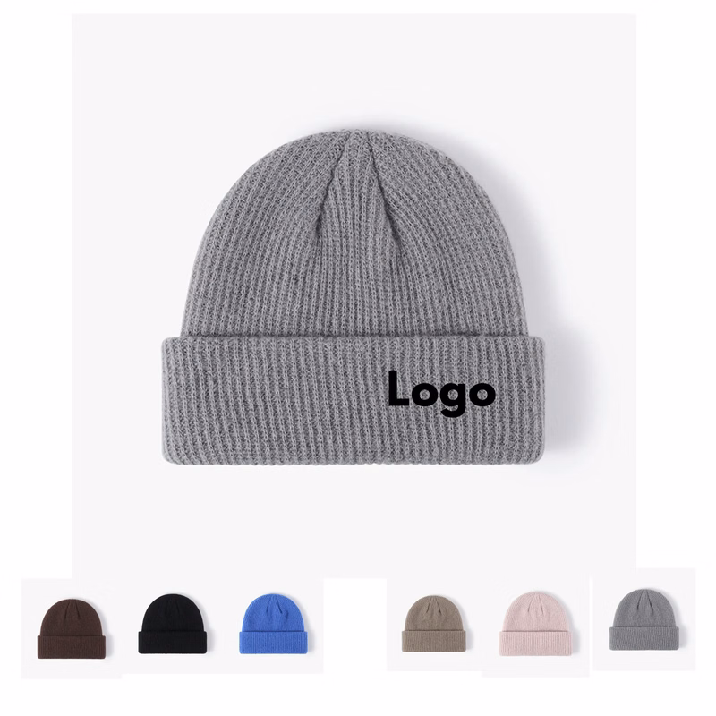 MOQ 50 Pieces Men's Warm Knit Cap
