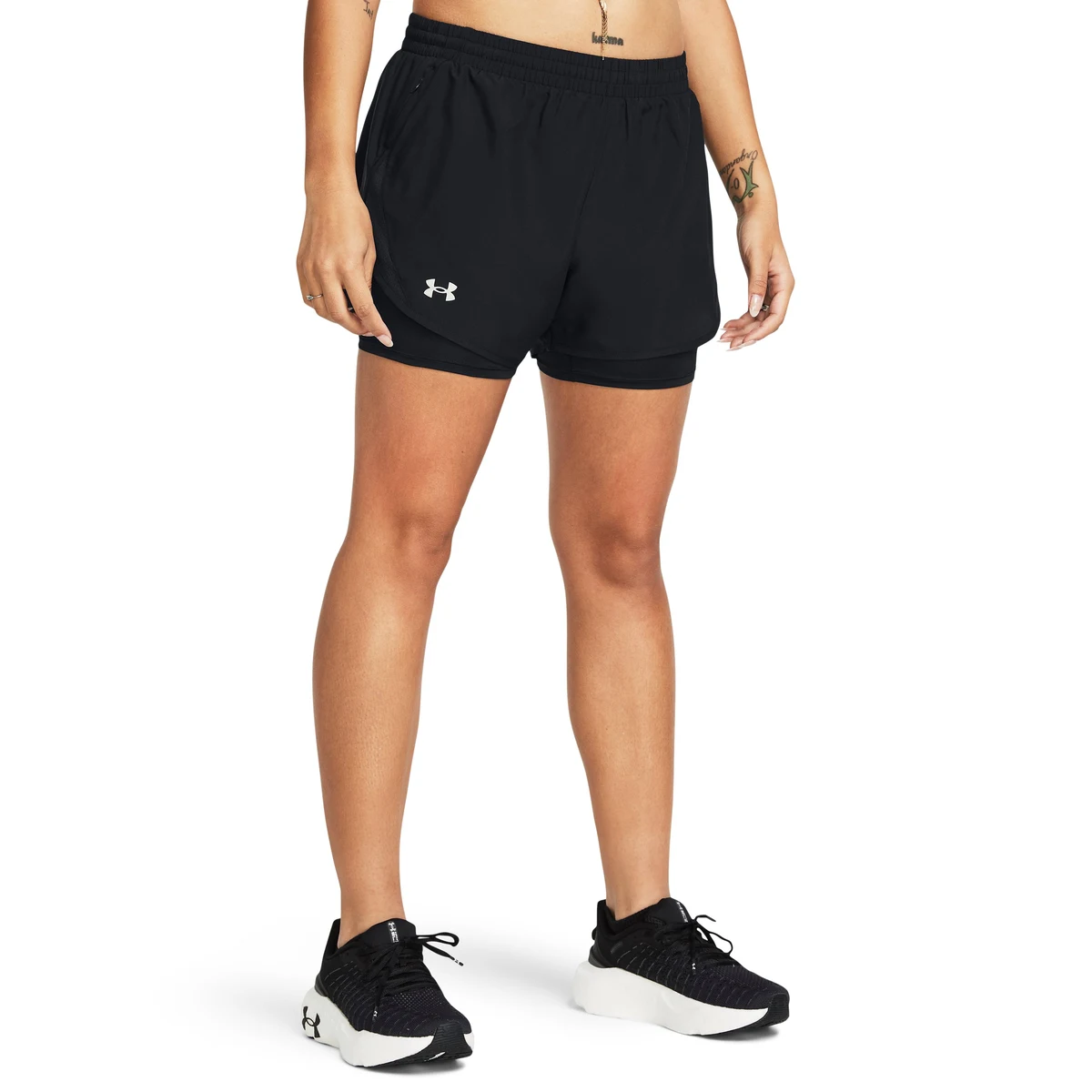 UA Fly-By Women's 2-in-1 Shorts 1