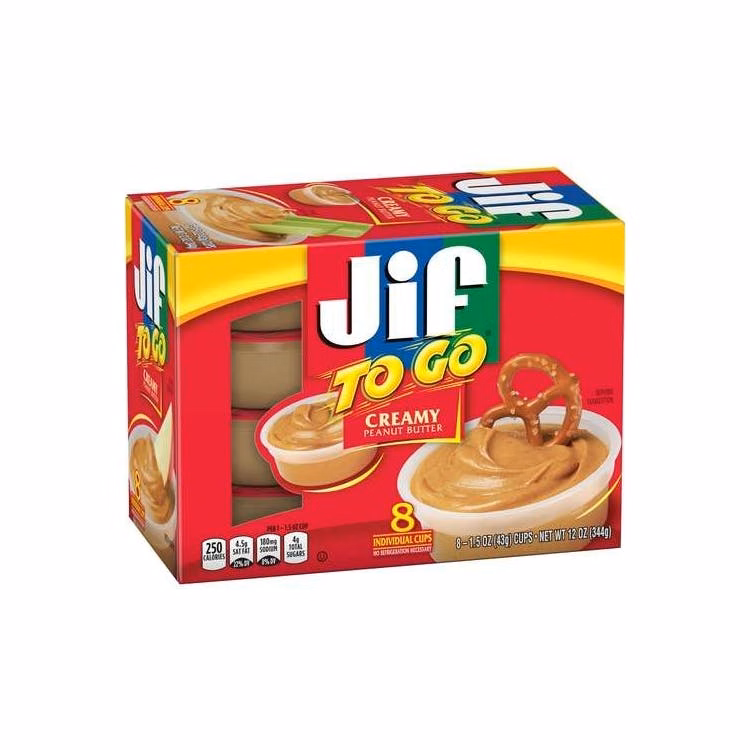 Jif To Go Peanut Butter Cups - 1.5 oz