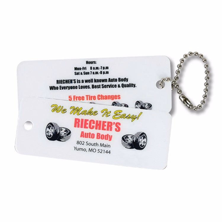 Rectangle Key Tag