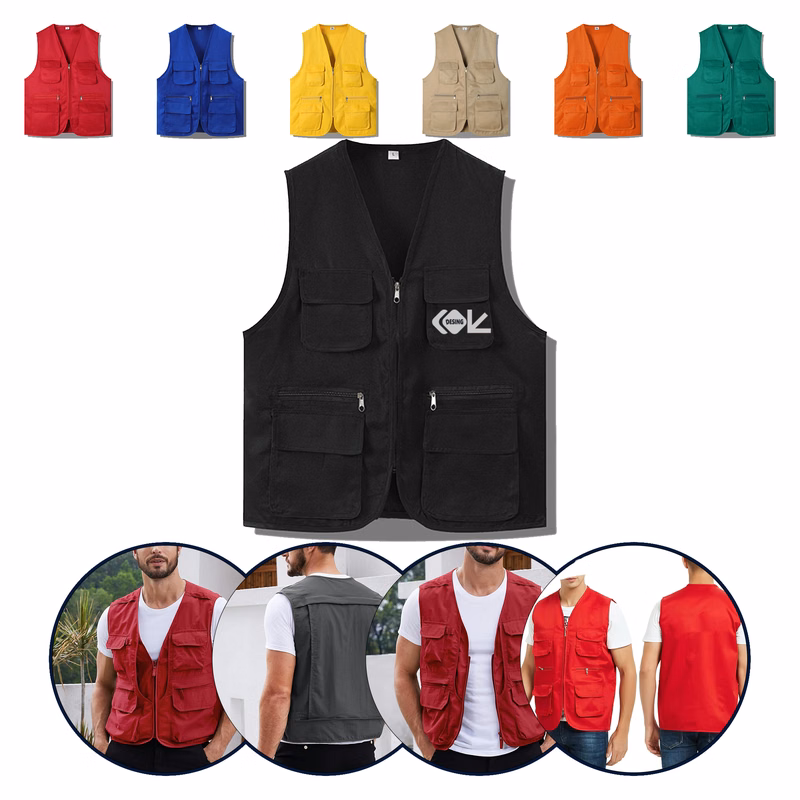 MOQ 50pcs The All-Purpose Utility Vest