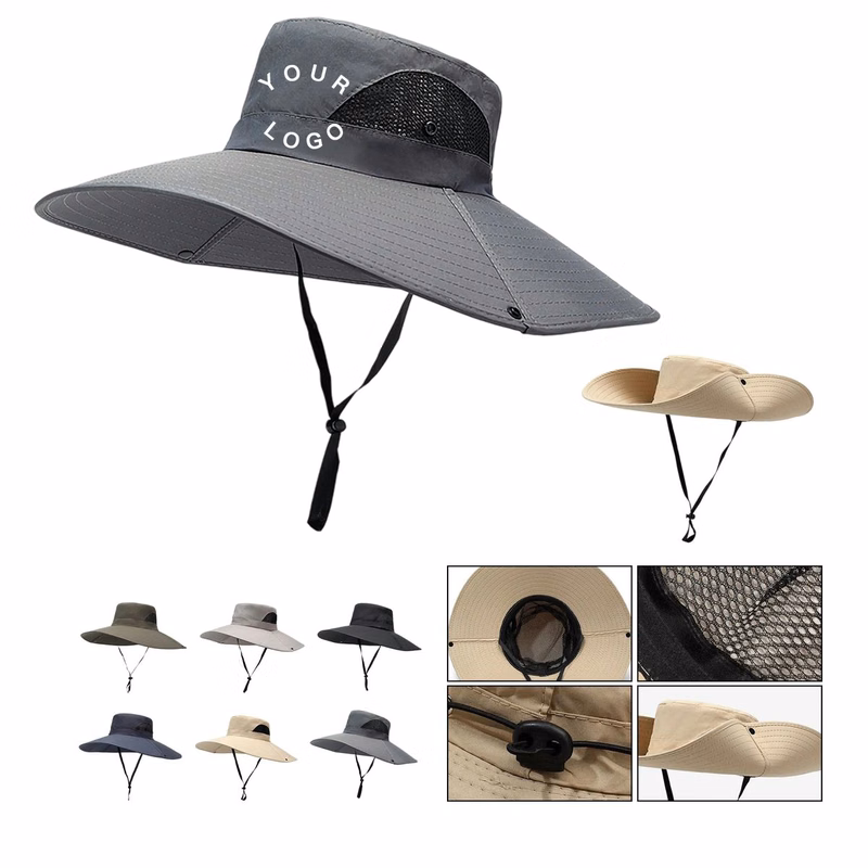 Wide Brim Outdoor Hat for Hiking and Camping