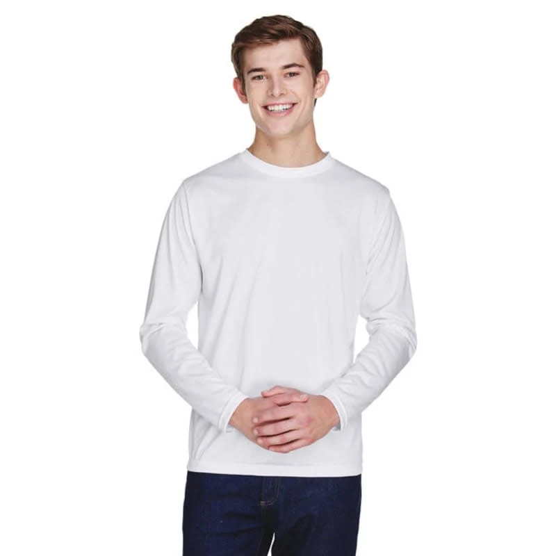 Team 365 Mens Zone Performance Long-Sleeve T-Shirt 1