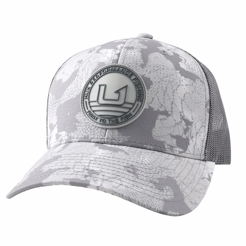 HUK® Performance Printed Trucker Hat with Custom Logo