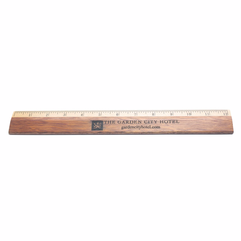 Two Tone Wood Ruler
