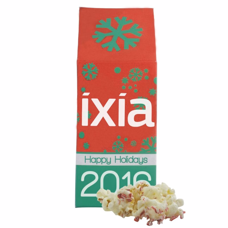 Gable Box - Peppermint Bark Popcorn