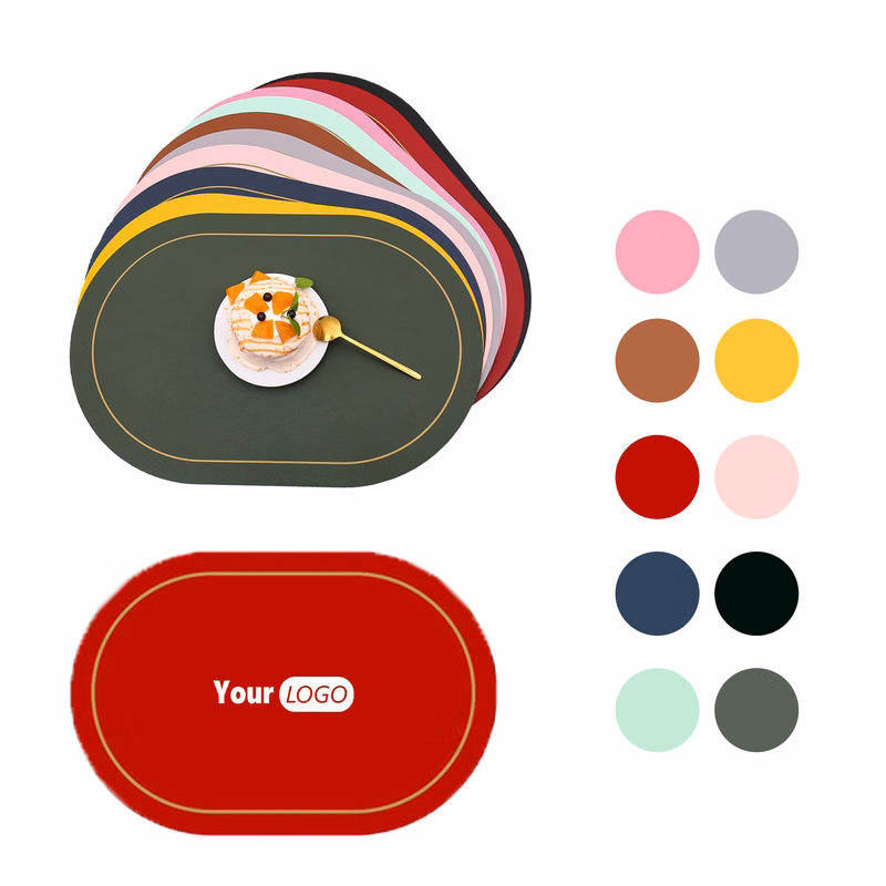 Faux Leather Heat Resistant Placemat