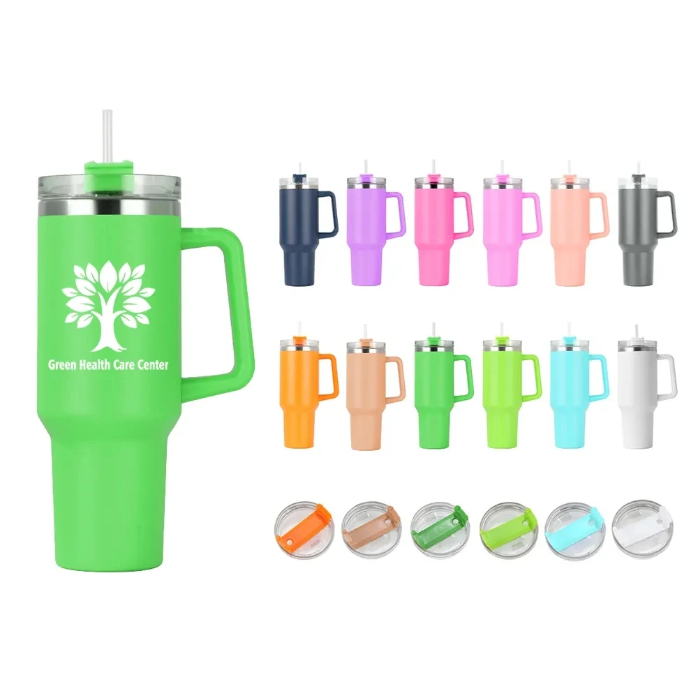 40 oz Vacuum Insulated Travel Mug 1