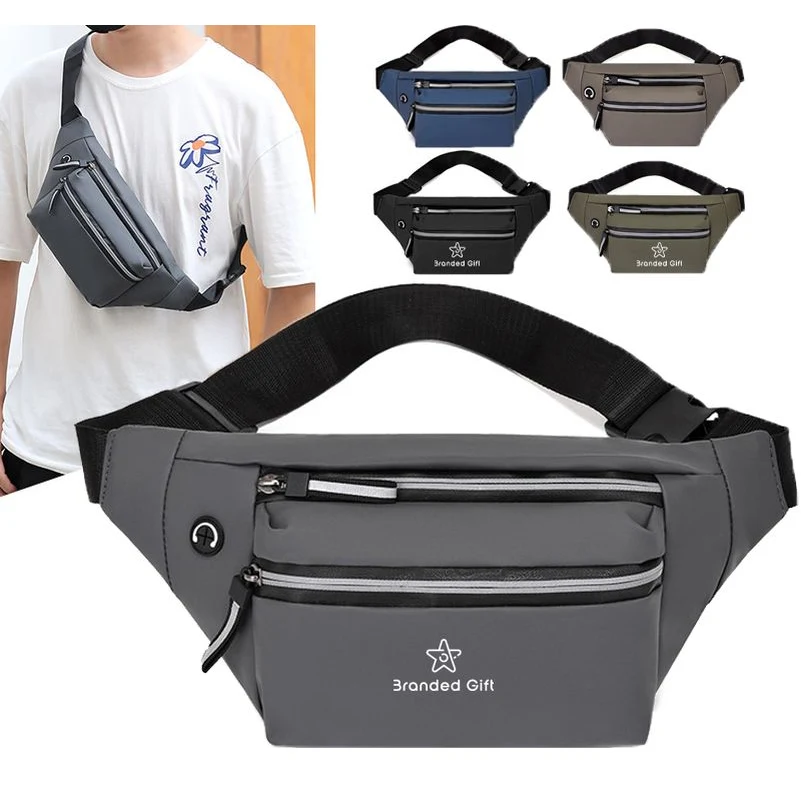 Waist Bag Waterproof Multi-Layer Large Capacity Shoulder Crossbody Bag 1