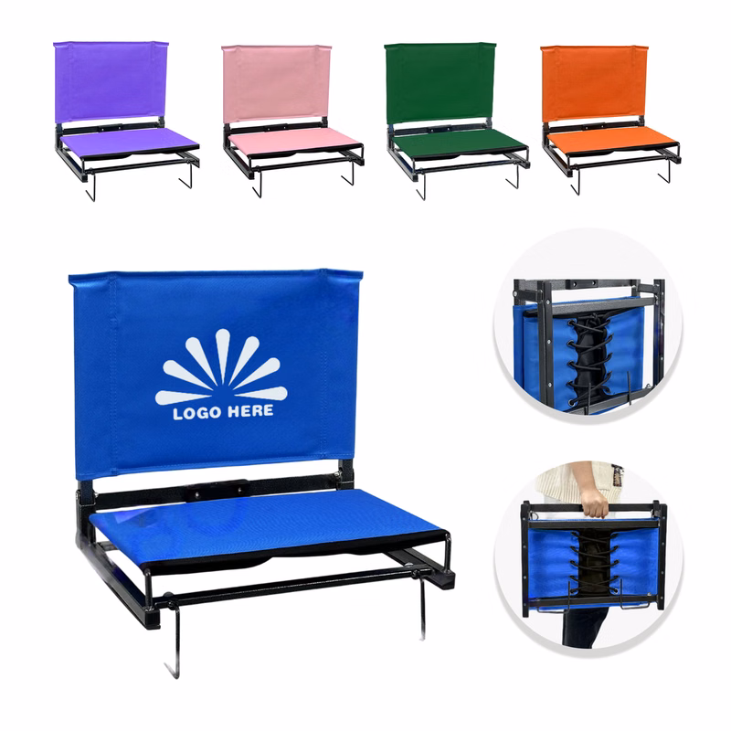 Foldable Stadium Seat with Back Support