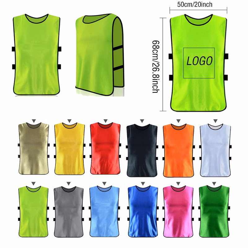 Team Training Sports Vest With MOQ 50pcs