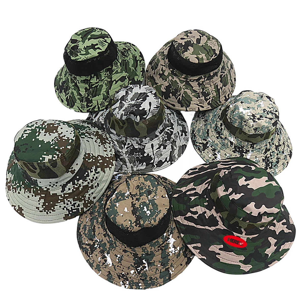Camo Bucket Hat 1