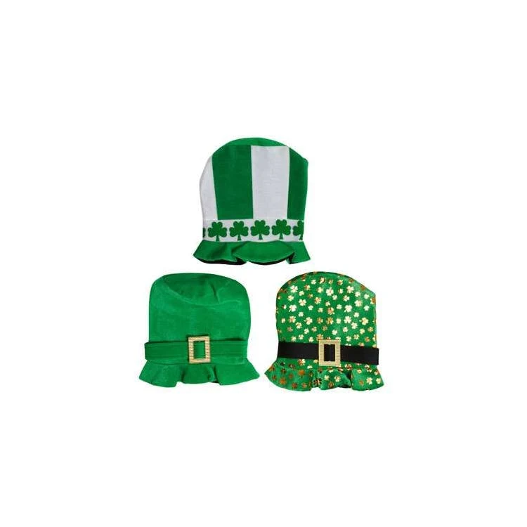 St. Patrick's Day Adult Velvet Hats - Assorted 1