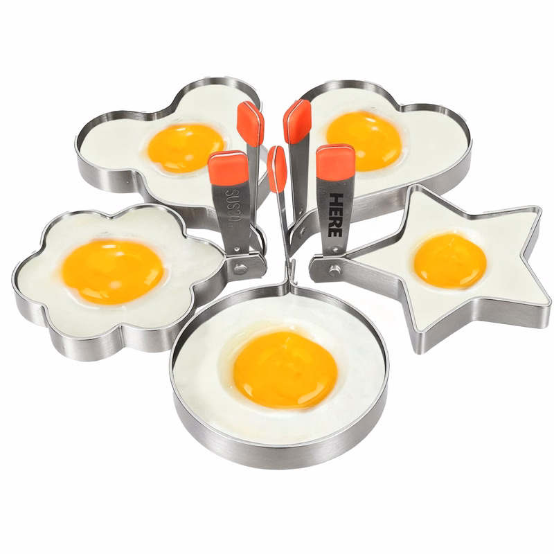 Stainless Steel Heart Egg Frying Mold Baking
