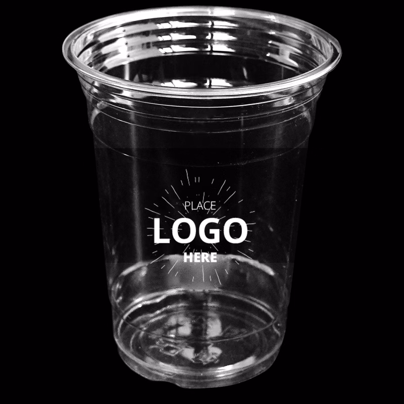 16oz Disposable Clear Plastic Cup