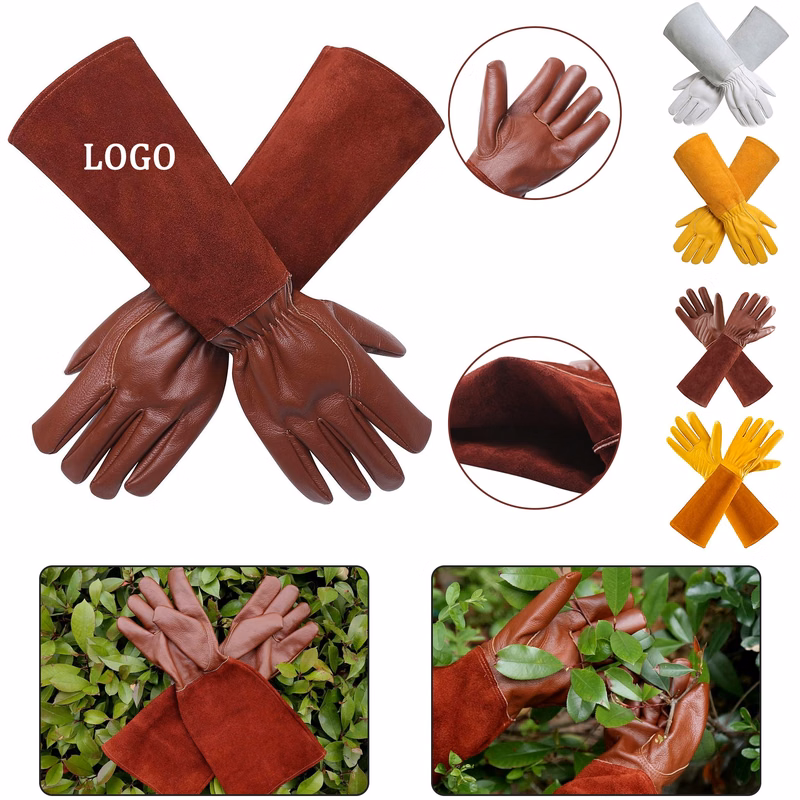 Durable Thick Cowhide Leather Work Glove