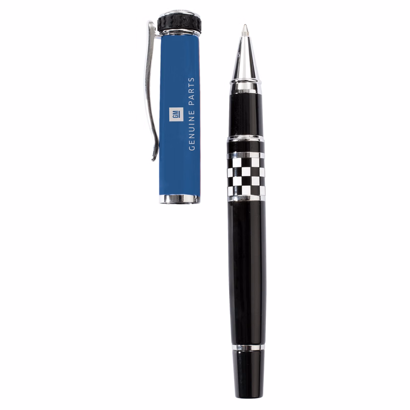 Itread Checkered Flag Wheeltop Roller Ball Pen