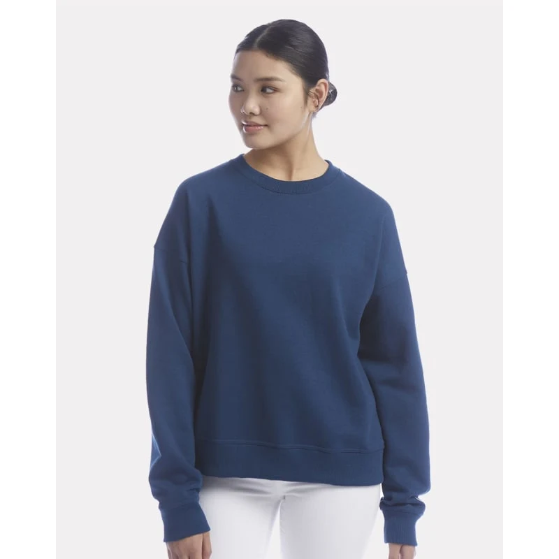 Champion Women's Powerblend® Crewneck Sweatshirt - SL650, custom hoodie or sweatshirt with logo imprint 1