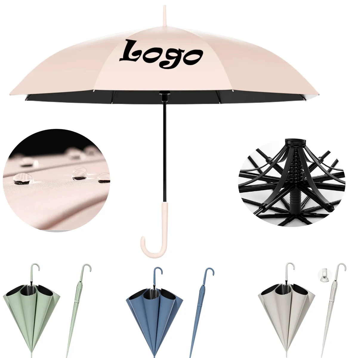 Macaron Colored Umbrellas 1