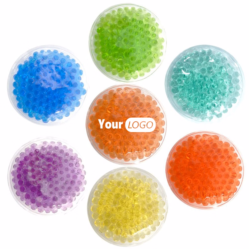 Pvc Efficient Round Gel Beads Hot/Cold Pack For Targeted Relief