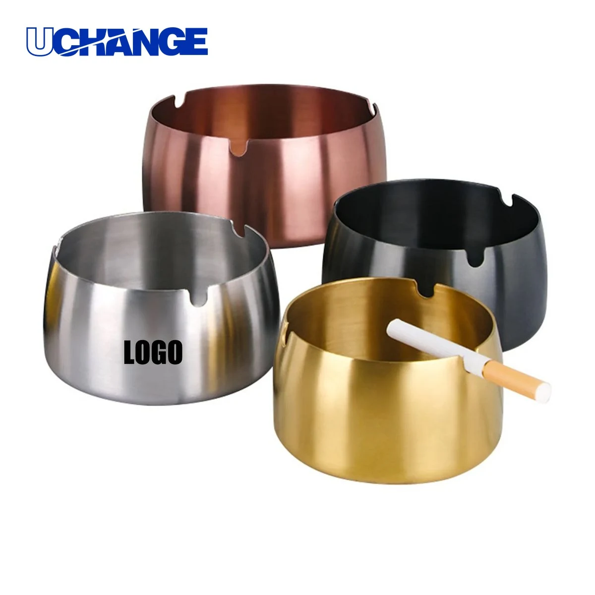 Steel Ash Tray Container for Smokers 1