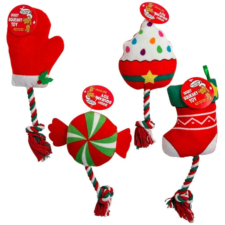 Christmas Dog Toys - Assorted Styles 1
