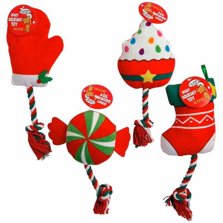 Christmas Dog Toys - Assorted Styles