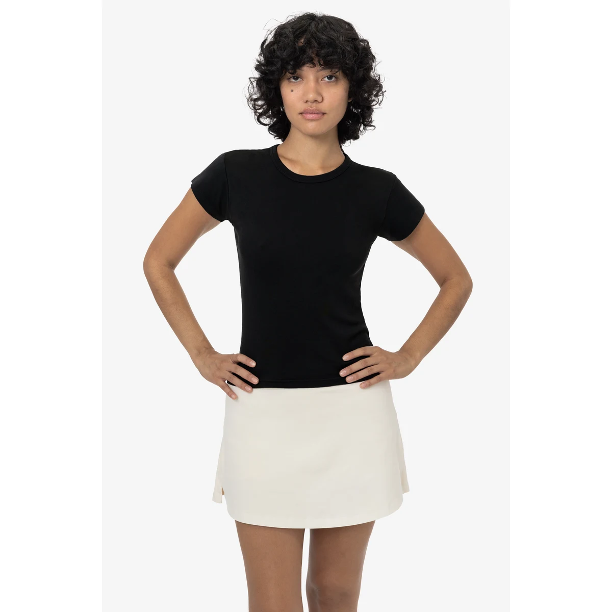 GARMENT DYE CAP SLEEVE BABY TEE 1