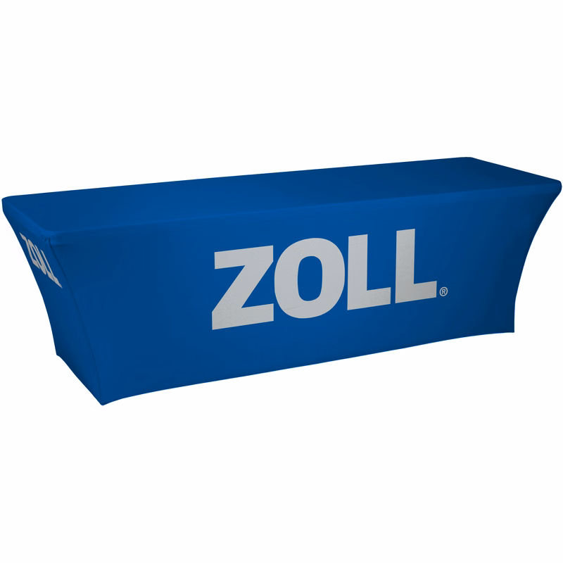8' Contour Tablecloth - Closed Back