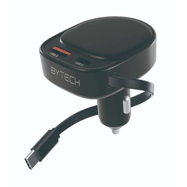Type C Car Charger - Black 1