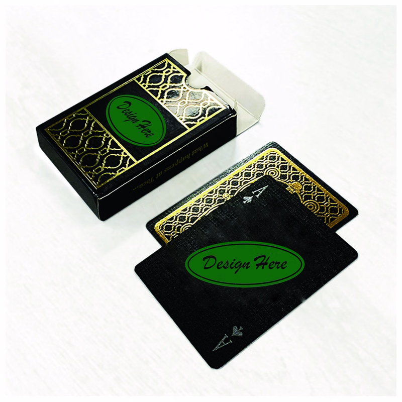 Reliable Gold Foil Stamped Poker Cards Full Color