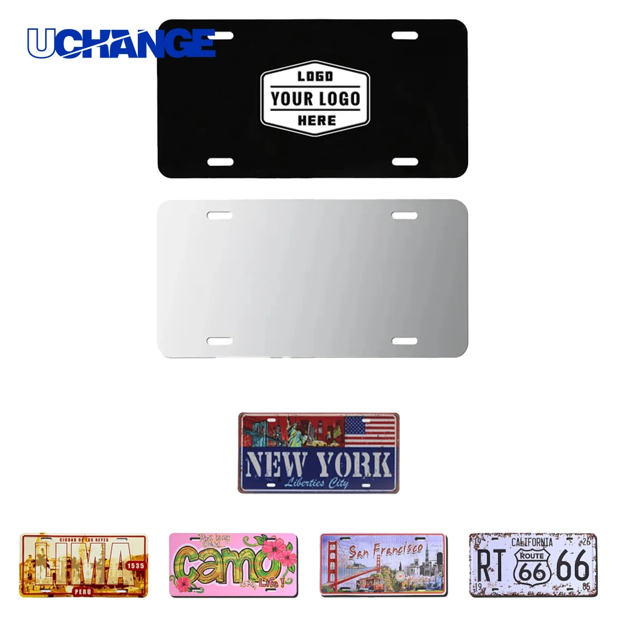 Personalized Full-Color License Plate 1