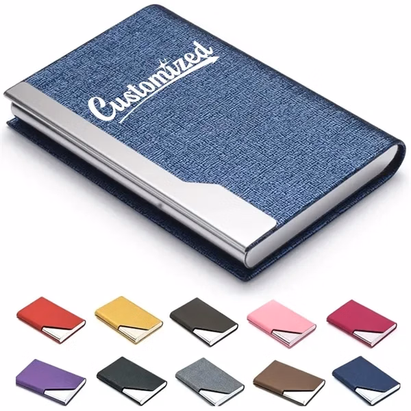 Custom Hardcover Fabric Notebook with Diagonal Flap Cover — Executive Desk Accessory