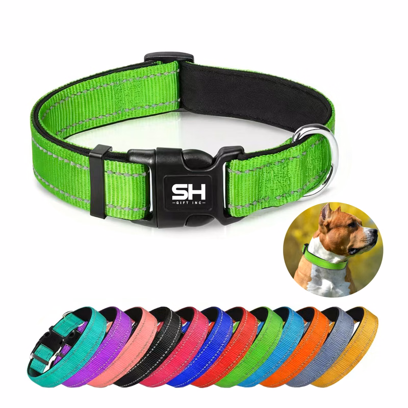 Medium Sized Pet Nylon Reflective Collar