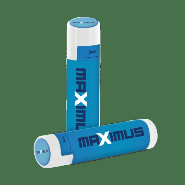 SPF 15 Lip Balm in White Tube and Full Color Dome Lid 1
