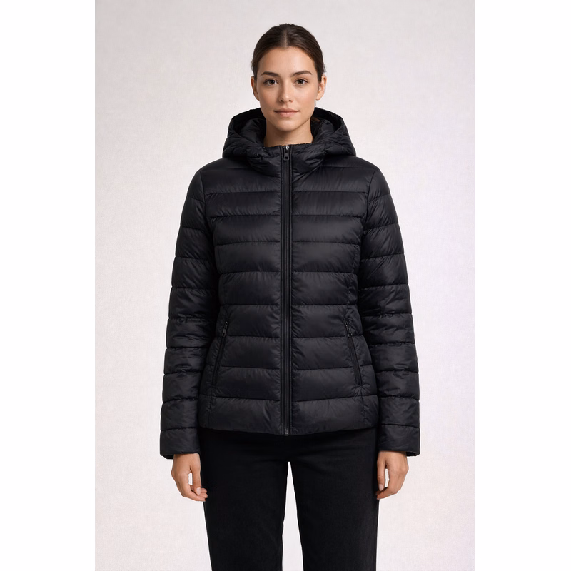 WEATHERPROOF WOMENS POLYFILL HOODED PUFFER