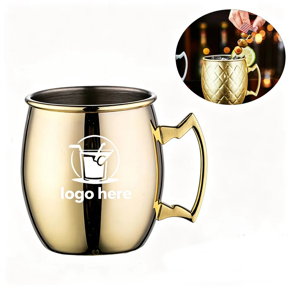 Smooth Surface Moscow Mule Cup 1