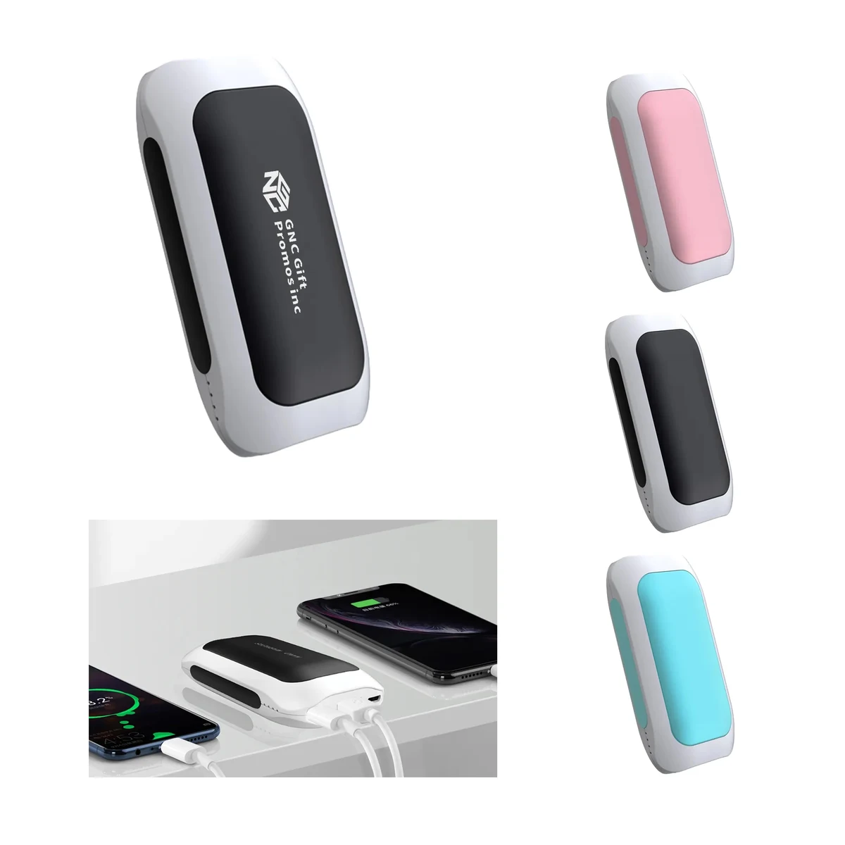 USB Multifunctional Hand Warmer with Led Light 1