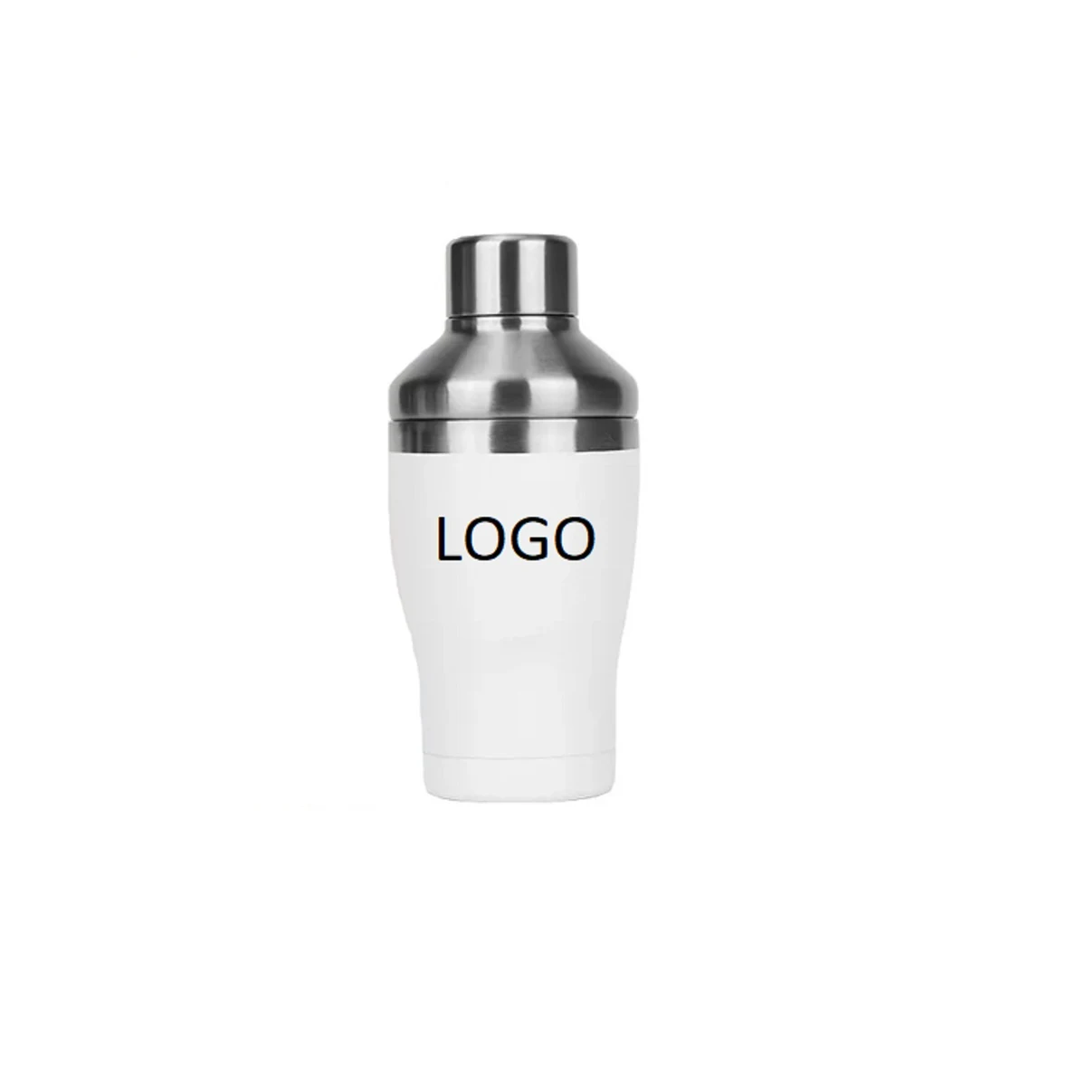 Double Wall Stainless Steel Cocktail Shaker, 14 oz. 1