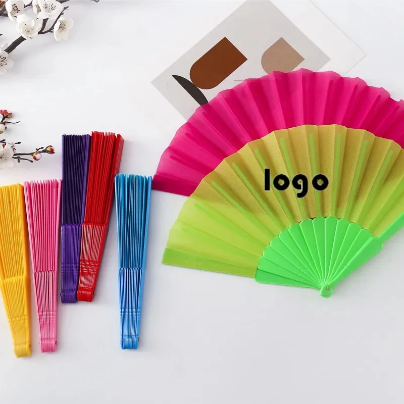 Chinese Style Solid Color Fan 1