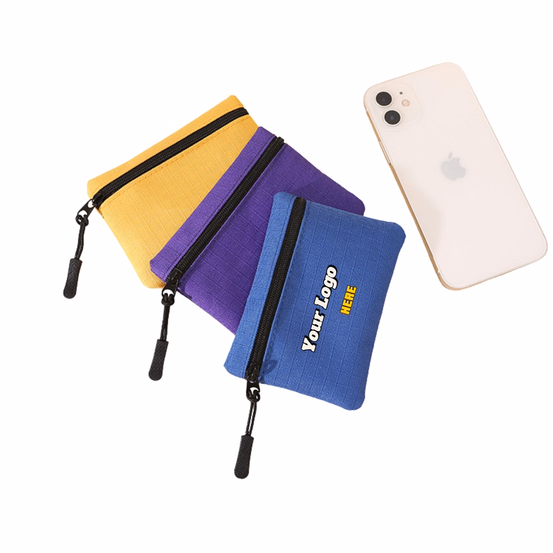 Stylish Mini Zipper Coin Wallet