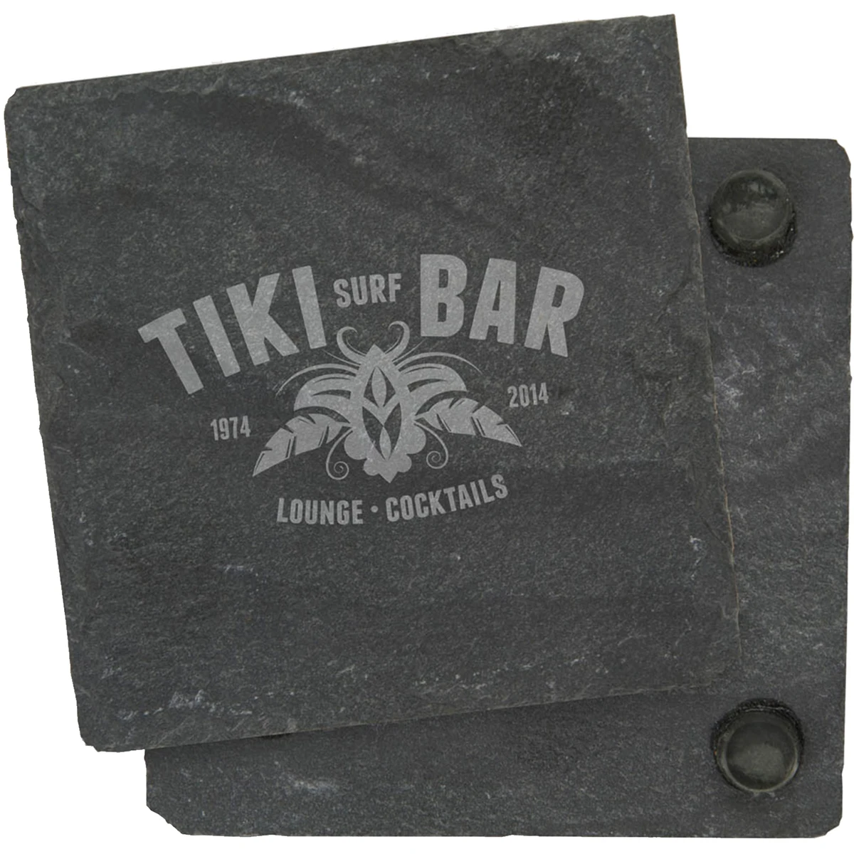 Square Slate Coaster (single) 1