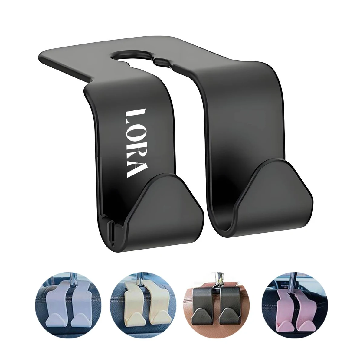 New and durable hidden hooks on the back of car seats 1
