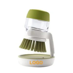 Dish Brush With Soap Dispenser 1