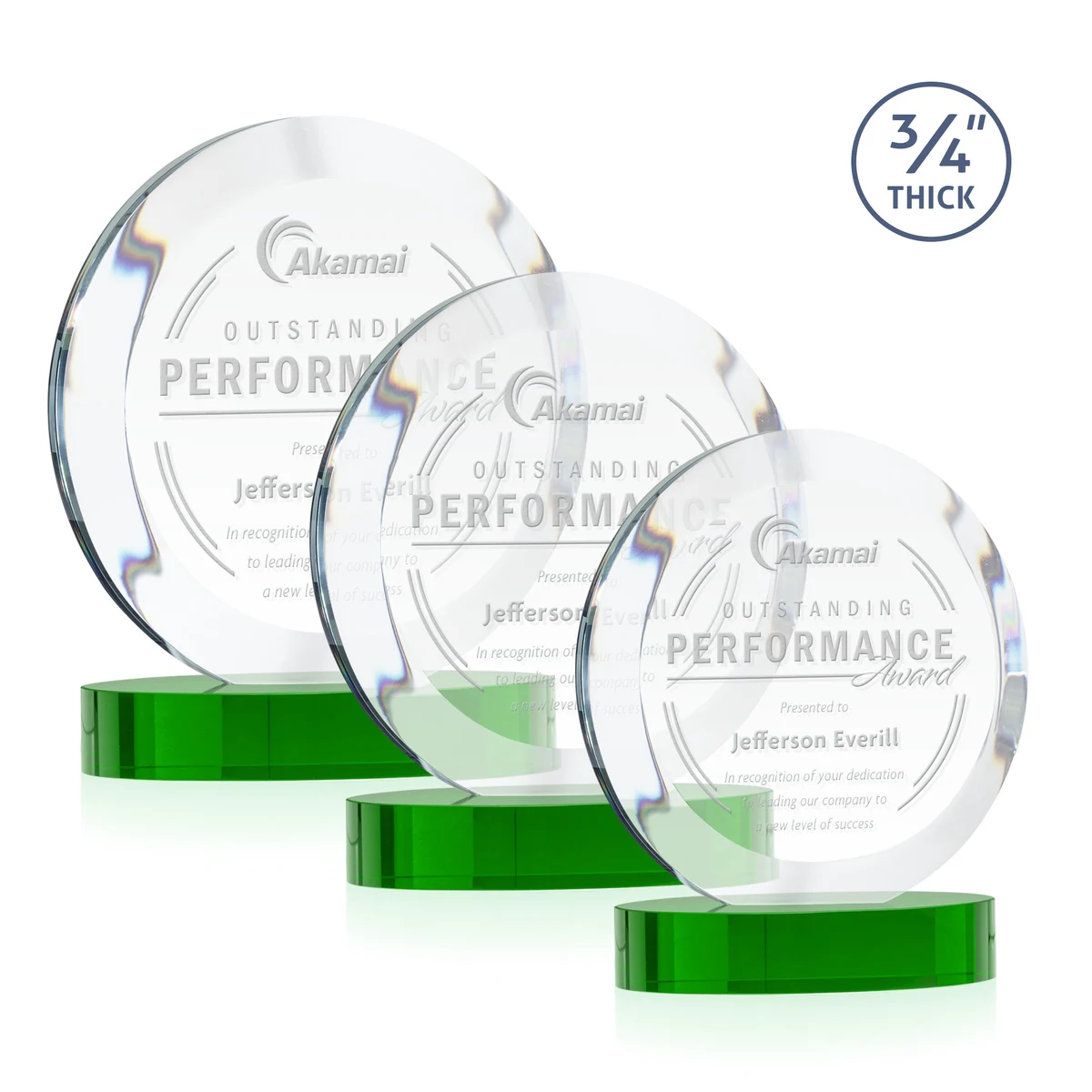 Gibralter Award on Alberton Base - Green 1